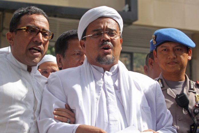 Imam Besar Front Pembela Islam FPI Habib Rizieq Shihab