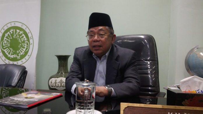 Ketua Majelis Ulama Indonesia (MUI), KH Ma'aruf Amin