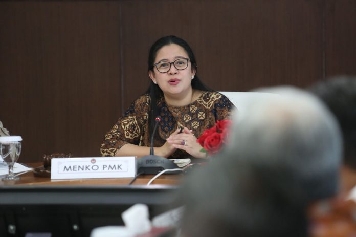 Menteri Koordinator Bidang Pembangunan Manusia dan Kebudayaan (Menko PMK) Puan Maharani