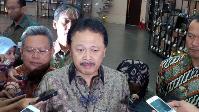 Direktur Utama Bursa Efek Indonesia (BEI) Tito Sulistio