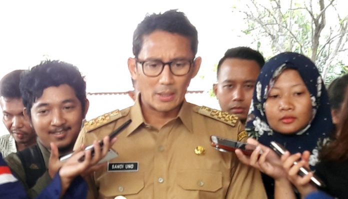 Wakil Gubernur DKI Sandiaga Uno