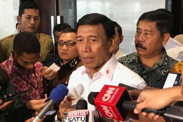 Menteri Koordinator Politik Hukum dan Keamanan (Menko Polhukam) Wiranto