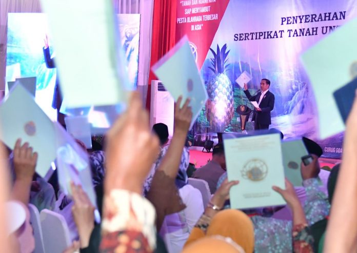 Masyarakat Mulai Rasakan Manfaat Program Sertifikat untuk Rakyat