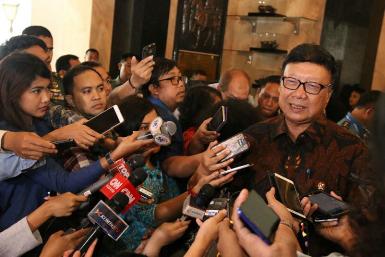 Menteri Dalam Negeri Tjahjo Kumolo