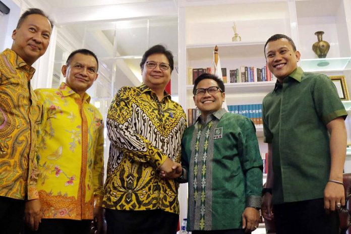 Partai Golkar dan PKB Pada Saat Bahas Koalisi Pilpres 2019