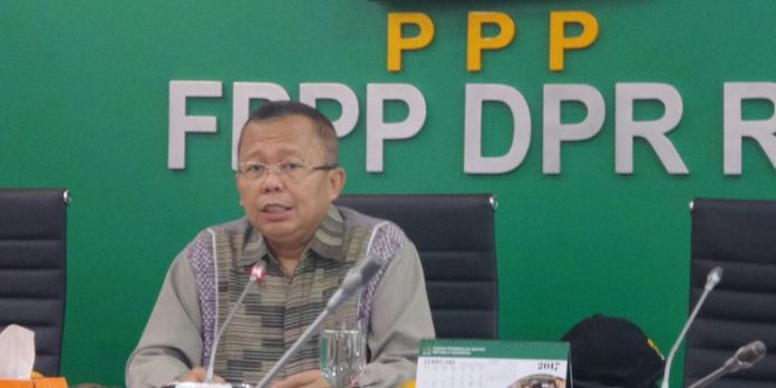 Sekjen PPP Arsul Sani di Rakornas PPP