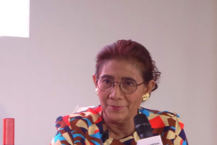 Menteri Kelautan dan Perikanan Susi Pudjiastuti