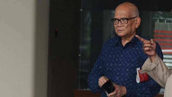 Mantan Menteri Koordinator bidang Perekonomian Dorodjatun Kuntjoro Jakti