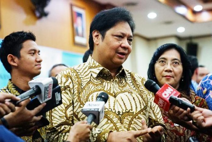Menteri Perindustrian Airlangga Hartarto