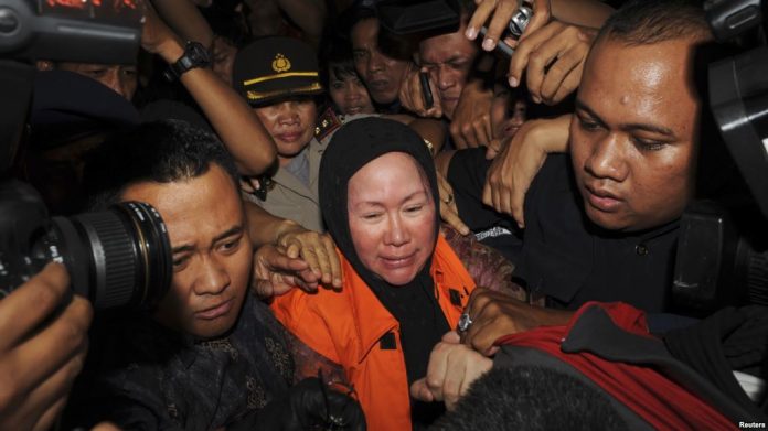 Mantan Gubernur Banten Ratu Atut Chosiyah.