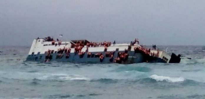 KM Lestari Maju Tenggelam di Selayar