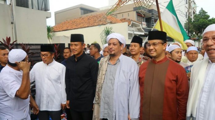 Anies Baswedan dan Agus Harimukti Yudhoyono