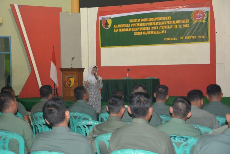 Persit Korem 084/Bhaskara Jaya Terima Penyuluhan Penyakit Kanker dan Tumor