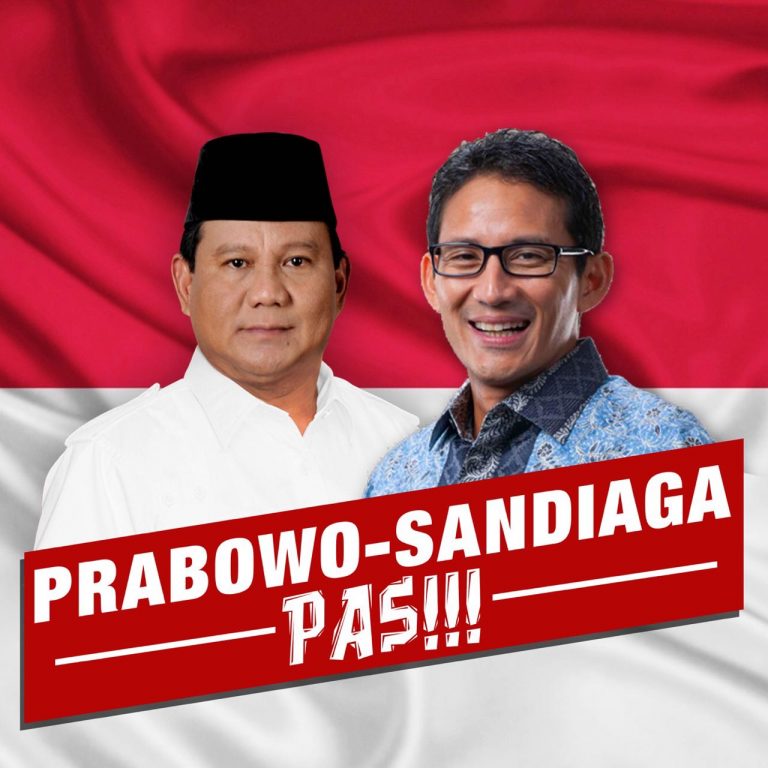Pilpres Prabowo-Sandiaga vs Jokowi-Makruf Bakal Ketat