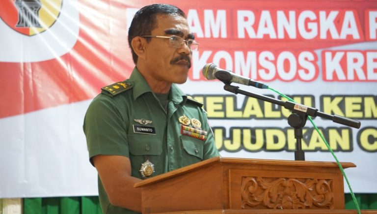 Melukis Dan Hadrah Sholawat Warnai Kegiatan Komsos Kreatif Kodim 0817/Gresik.