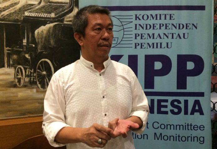 Presidium Komite Independen Pemantau Pemilu (KIPP) Kaka Suminta.