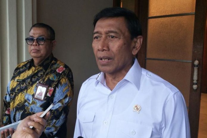 Menteri Koordinator Bidang Politik, Hukum, dan Kemanan (Menko Polhukam) Wiranto