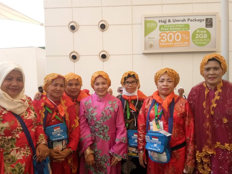 Tampilan Cetar Jemaah Haji Sulsel Saat Pulang