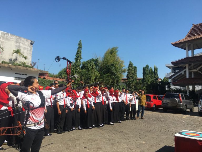 UNNAR Kedatangan Tamu Istimewa Atlit Panahan Asian Games 2018