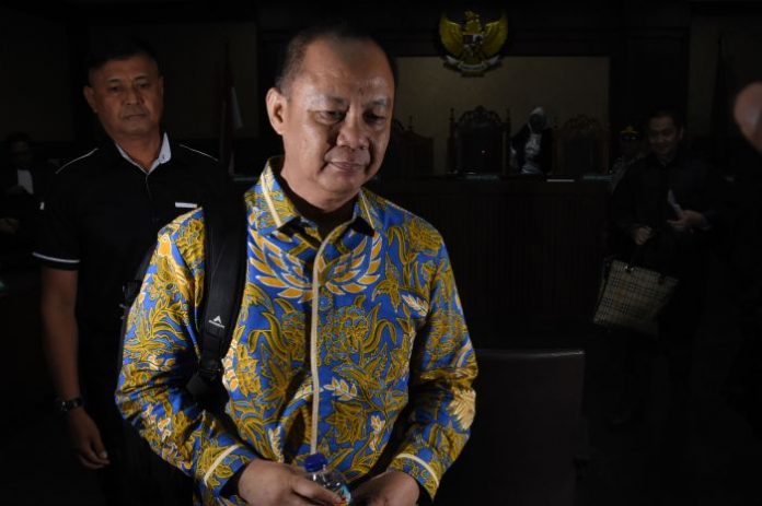 Terdakwa kasus penerbitan Surat Keterangan Lunas (SKL) BLBI Syafruddin Arsyad Temenggung