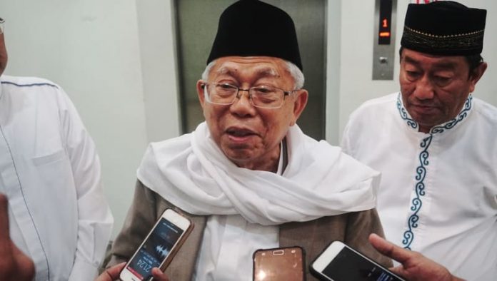 calon wakil presiden KH Ma'ruf Amin