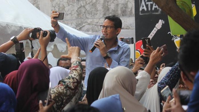 Calon Wakil Presiden Sandiaga Uno