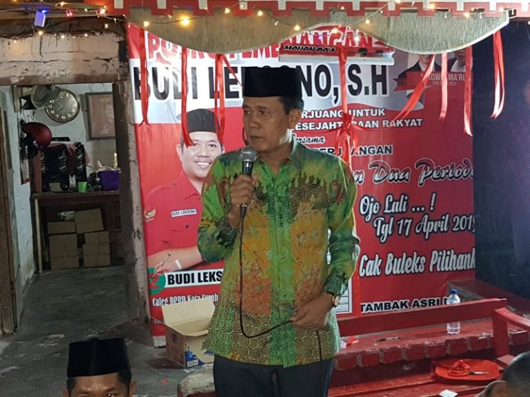 Cak Yuhas Temui Warga Moro krembangan sekaligus Bersilaturahmi