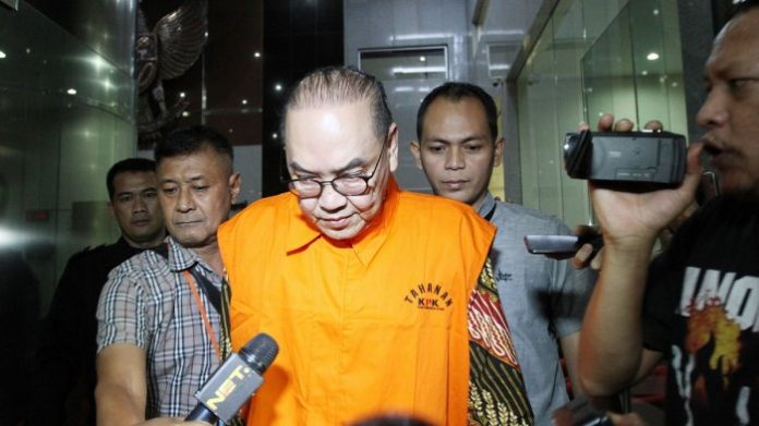 Terdakwa kasus korupsi proyek PLTU Riau-1, Johannes Budisutrisno Kotjo