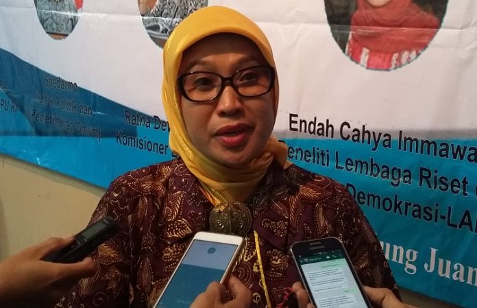 Anggota Bawaslu Ratna Dewi Pettalolo