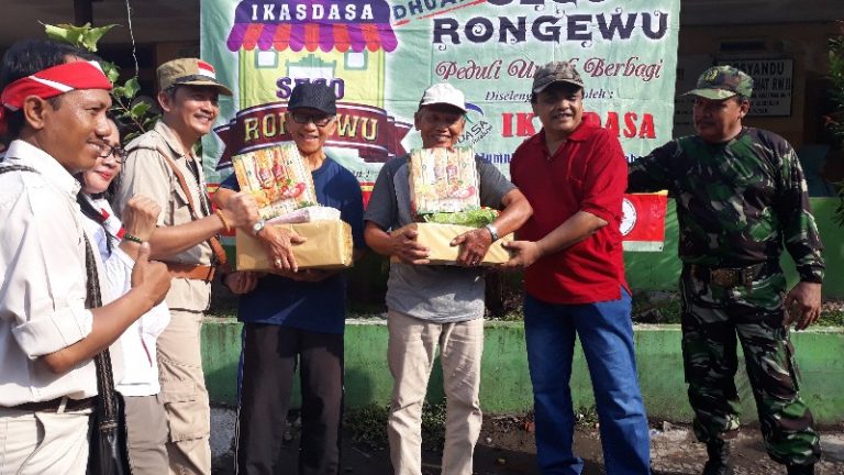 Semarak Hari Pahlawan Ikasdasa Peduli Kaum Dhufa