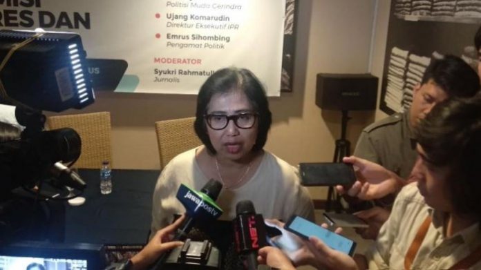 Juru Bicara TKN Jokowi-Maruf, Irma Suryani.