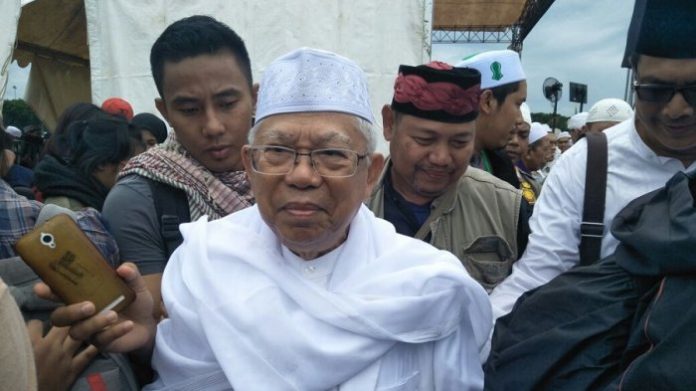 Calon Wakil Presiden nomor urut 01, KH Ma'ruf Amin.