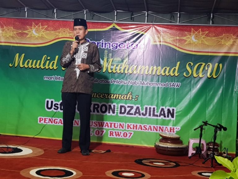 Peringatan Maulid Nabi, Yuhastihar Gelar Pengajian Dikampungnya Sendiri