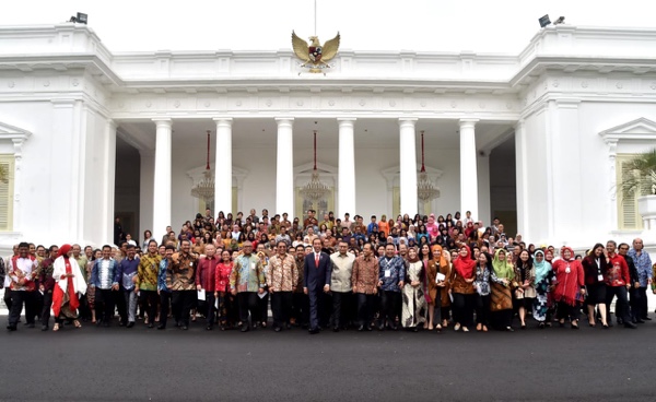 Ini Yang disampaikan Presiden ke Humas Se-Indonesia saat Kumpul di Istana
