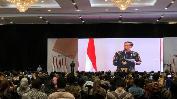 Jokowi di Harkodia.