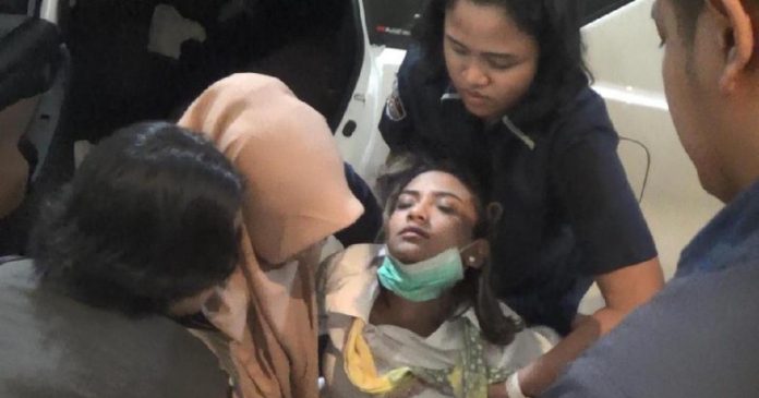 Vanessa Angel Hampir Pingsan.