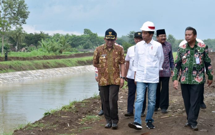 Daerah Irigasi Lodoyo (Foto: Muchlis Jr - Biro Pers Sekretariat Presiden)