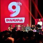 Presiden Jokowi hadiri acara ulang tahun bukalapak ke-9.