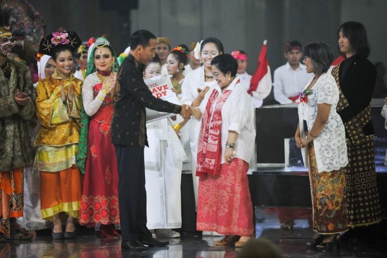 Hadiri Ulang Tahun Megawati, Presiden Jokowi Doakan Sehat dan Bahagia