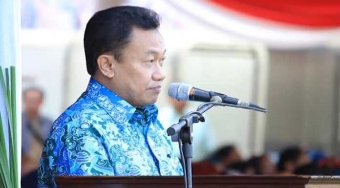 PLT Direktur Jendral Guru dan Tenaga Pendidikan Hamid Muhammad