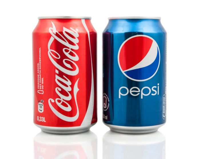 coca cola dan pepsi