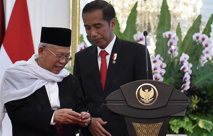 Joko Widodo-Ma'ruf Amin.