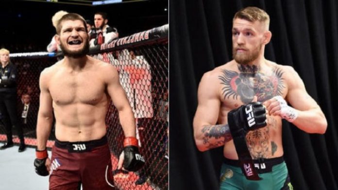 Conor McGregor vs Khabib Nurmagomedov.