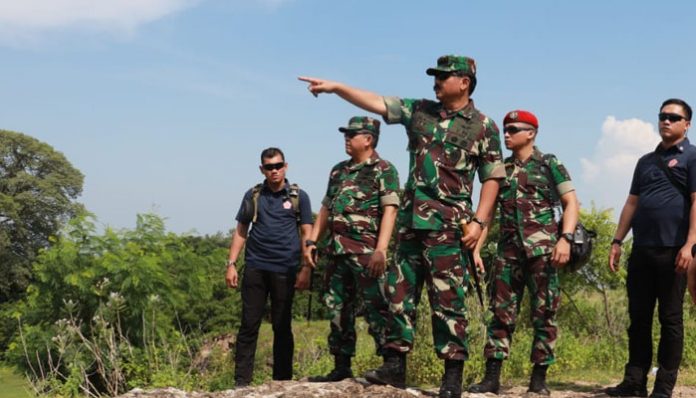 Panglima TNI Tinjau Aset TNI di Jawa Timur.