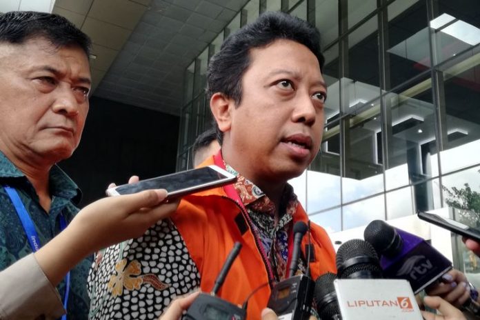Mantan Ketua Umum PPP Romahurmuziy memenuhi panggilan pemeriksaan di Gedung Merah Putih Komisi Pemberantasan Korupsi (KPK).