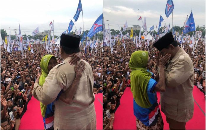 capres nomor urut 02 Prabowo Subianto.