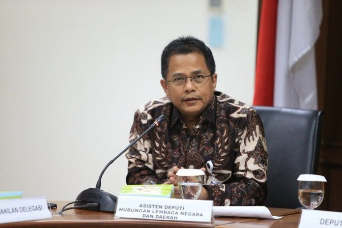 Sekjen DPR Indra Iskandar.