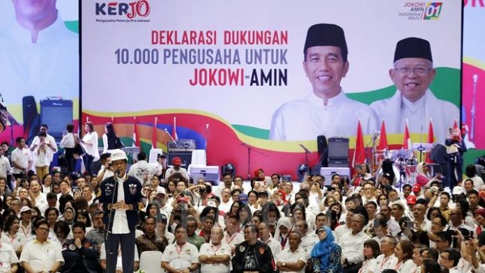10.000 Pengusaha Deklarasi Dukungan untuk Jokowi - Amin.