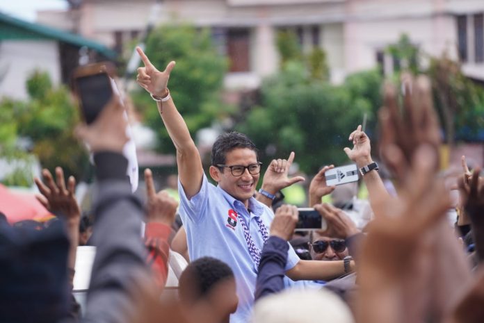 Sandiaga Uno di Manokwari.