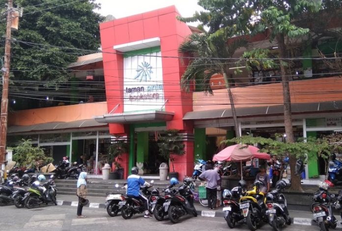 Taman Pintar Bookstore, di Yogyakarta.